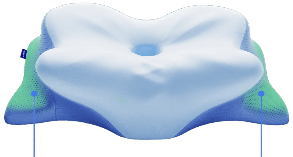 The Original Derila Classic 2025 ergonomic pillow for neck support and basic sleep recovery.